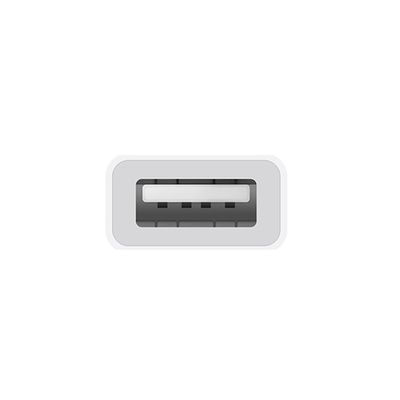 Apple Adaptor USB la USB-C, Alb