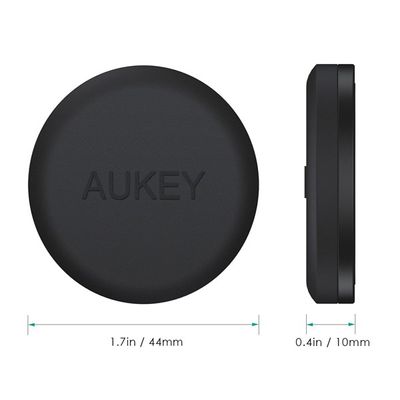 Aukey HD-C39 - Suport Magnetic Telefon pentru Bord, Negru, 2 Buc