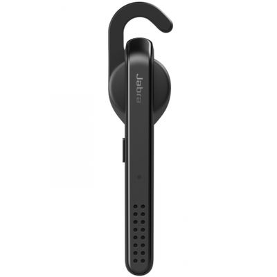 Jabra Stealth - Casca Bluetooth Mono cu cablu de incarcare USB inclus, NFC, comenzi vocale, Argintiu/ Rosu