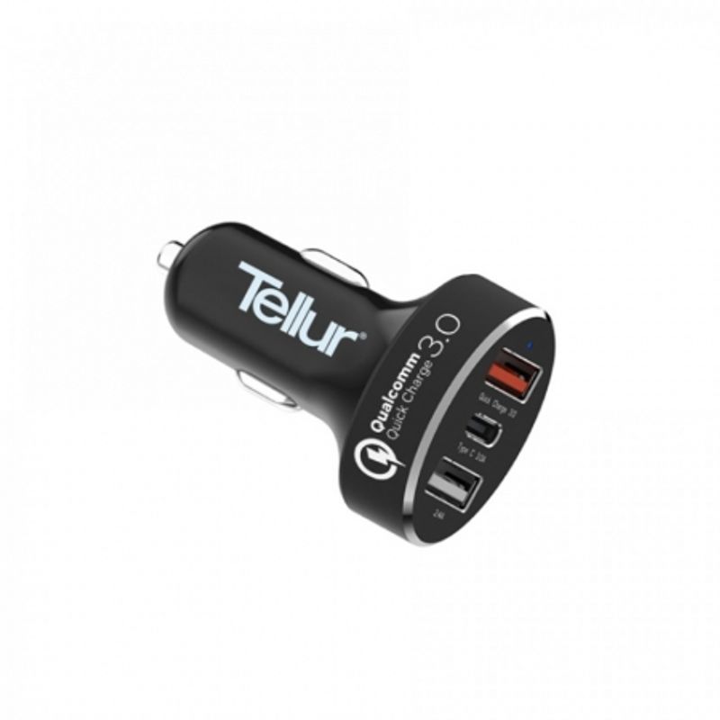 tellur-incarcator-auto-qc-3-0--qc-3-0-2-4a-type-c---negru-63334-607