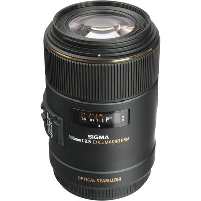 Sigma 105mm F2.8 EX HSM OS macro 1:1 Obiectiv pentru Nikon FX