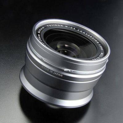 Fuji WCL-X100 argintiu -  lentila de conversie superangulara pentru X100