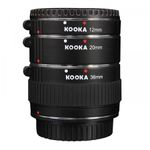Kooka KK-NM47 set tuburi extensie (inele macro - 10mm, 16mm, 21mm) pentru Nikon 1