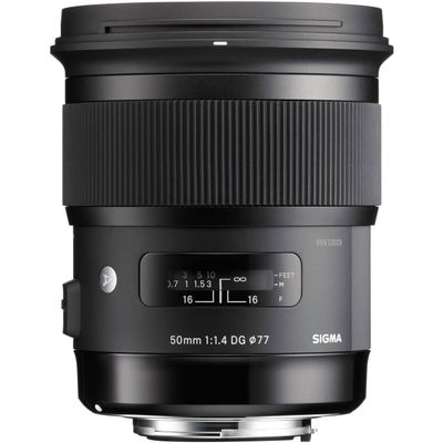 Sigma 50mm Obiectiv Foto DSLR F1.4 Art DG HSM pentru Nikon FX