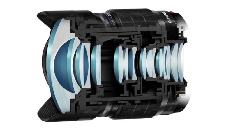 Olympus M.Zuiko Digital 8mm Obiectiv Foto Mirrorless F1.8 ED