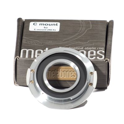 Metabones - Inel adaptor C-mount la E-mount/NEX - Chrome