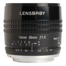 Lensbaby Velvet 56mm f/1.6 - Obiectiv, Micro 4/3