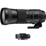 Sigma 150-600mm Obiectiv Foto DSLR F5-6.3 DG HSM OS Contemporary Kit cu TC-1401 1.4x Montura Canon EF