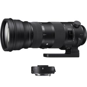 Sigma 150-600mm Obiectiv Foto DSLR F5-6.3 DG HSM OS Contemporary Kit cu TC-1401 1.4x Montura Nikon FX