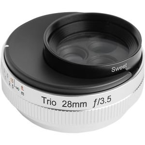 Lensbaby Trio 28 Obiectiv Foto Mirrorless Montura Sony E (compatibil FF)