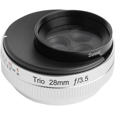 Lensbaby Trio 28 Obiectiv Foto Mirrorless Montura Sony E (compatibil FF)