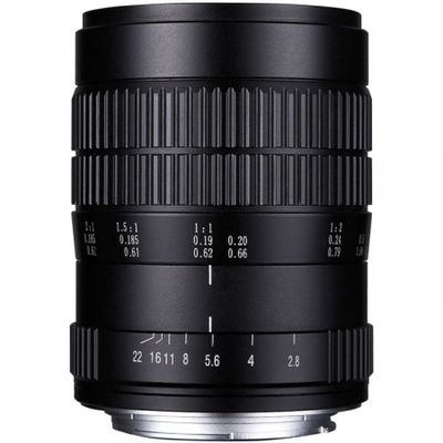 Venus Optics Laowa 60mm f/2.8 2X Ultra-Macro - montura Nikon FX, negru