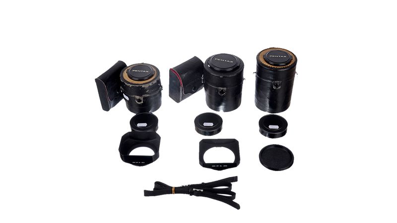 Asahi Pentax 6x7 - 3 obiective: 55mm; 90mm; 165mm - SH6915-3 - F64.ro