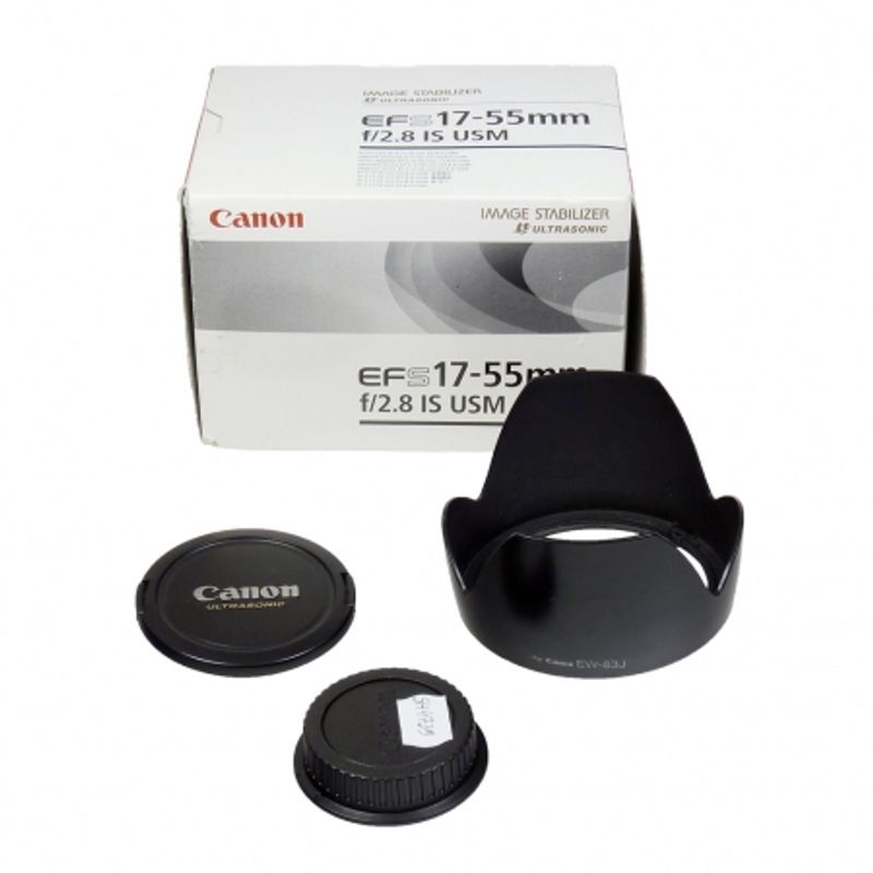 Canon EF-S 17-55mm F2.8 IS USM ＋ 付属品セット Canon EF-S 17-55mm f/2.8 USM IS - SH4739