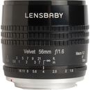 Lensbaby Velvet 56mm F1.6 Obiectiv Foto DSLR pentru Canon EF