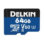 Delkin-Prime-64GB-Card-de-memorie-MicroSDXC-UHS-II-2000X-V60