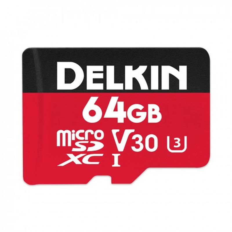 Delkin-Select-64GB-Card-de-Memorie-MicroSDXC-UHS-I-660X-V30