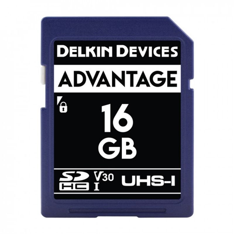 Delkin-Advantage-Card-de-Memorie-SDHC-16GB-UHS-I-660X-V30