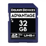 Delkin-Advantage-Card-de-Memorie-SDHC-32GB-UHS-I-660X-V30