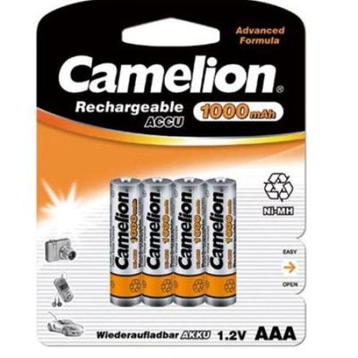 Camelion Ni-MH 1000mAh - acumulatori R3 (AAA) 4 buc