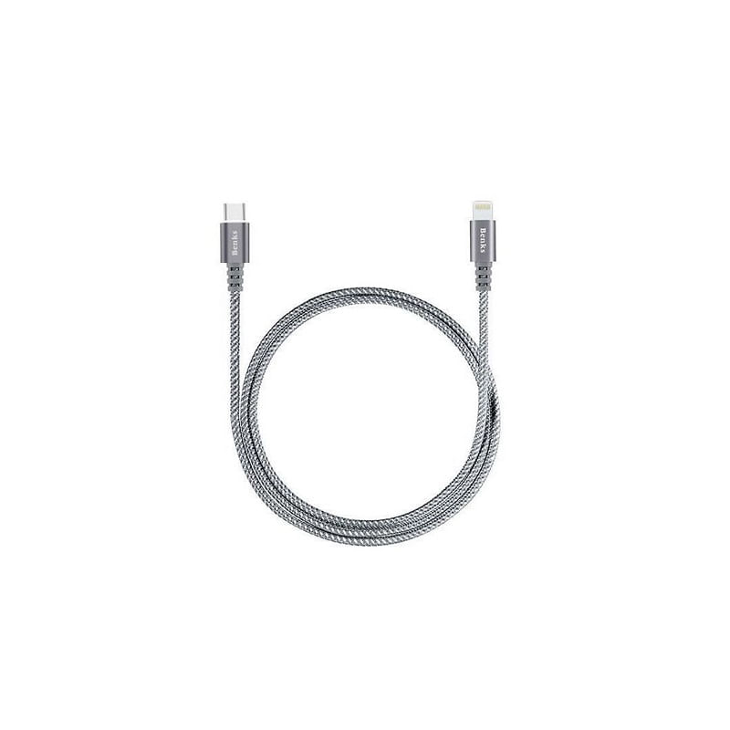 Benks-Cablu-USB-C-Lightning-1m-Gri