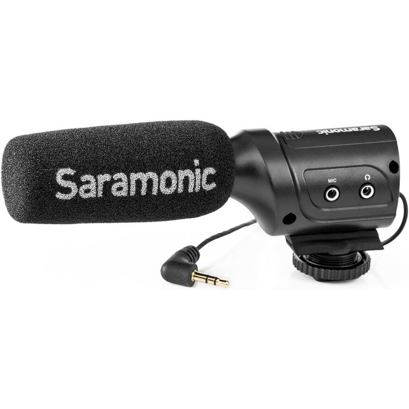 Saramonic-SR-M3-Microfon-Directional-de-Camera-cu-Jack-3.5mm