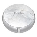 Benks D28 Cablu Lightning Retractabil 0.9 m Argintiu