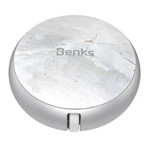 Benks D28 Cablu Lightning Retractabil 0.9 m Argintiu