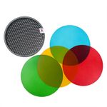 Godox-AD-S11-Color-Filter-Gel-Pack-with-Honeycomb-Grid-Cover-Reflector-Kit-for-Witstro-Flash