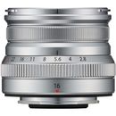 Fujifilm XF 16mm Obiectiv Foto Mirrorless F2.8 R WR  Argintiu