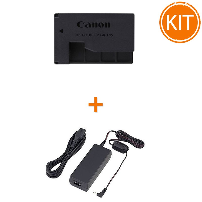 Kit-Canon-DR-E15-Couples---Canon-CA-PS700-AC---alimentator