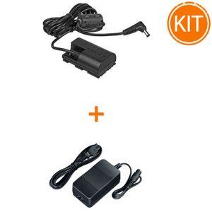 Kit Canon ACK-E6 alimentator pentru 5DIII, 6D, 6DII, 7DII, 70D, 80D, 5DS R, 5DS, EOS R