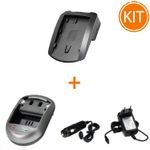 Kit-Incarcator-Power3000-pentru-acumulator-Nikon-tip-EN-EL3-EN-EL3e----Bonus-adaptor-auto
