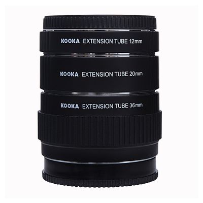 Micnova KK-S68 set tuburi extensie (inele macro - 12mm, 20mm, 36mm) pentru Sony