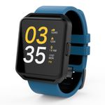 Smartwatch-MaxCom-FitGo-FW15-Square-bratara-silicon-Blue-2