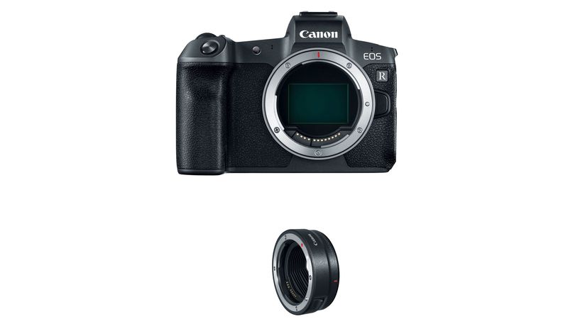 Canon EOS R Aparat Foto Mirrorless Body Kit cu Inel Adaptor