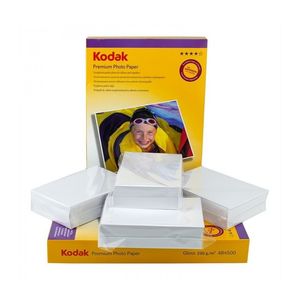 Kodak Premium Glossy Hartie Foto 10x15cm 230g Set 4x125coli