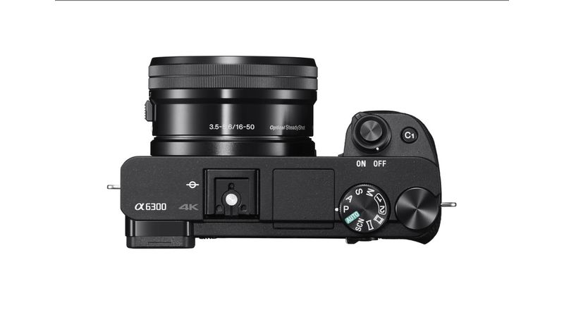Sony A6300 Aparat Foto Mirrorless 24MP APSC Full HD Kit cu