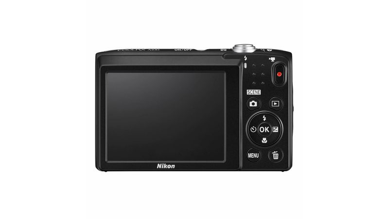 Nikon Coolpix A100 Aparat Foto Compact 20.1MP Rosu - F64.ro
