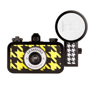 Lomography La Sardina Quadrat Aparat Foto pe Film 35 mm cu Blit