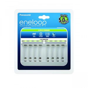 Panasonic Eneloop Incarcator BQ-CC63  pentru 8 acumulatori tip AAA/ AA