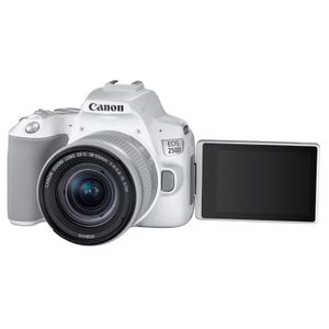 Canon EOS 250D Aparat Foto DSLR Kit cu Obiectiv EF-S 18-55mm IS STM Alb