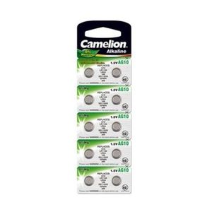 Camelion baterie alcalina AG10 LR1130, blister 10 bucati