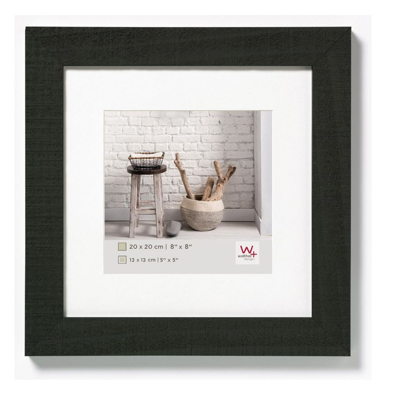 Walther-Home-HO220B-Rama-Foto-din-Lemn-20x20cm-Negru
