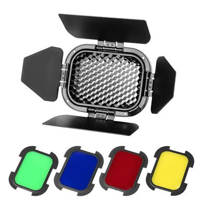 Quadralite Set Voleti, Grid si Filtre Colorate pentru AD200