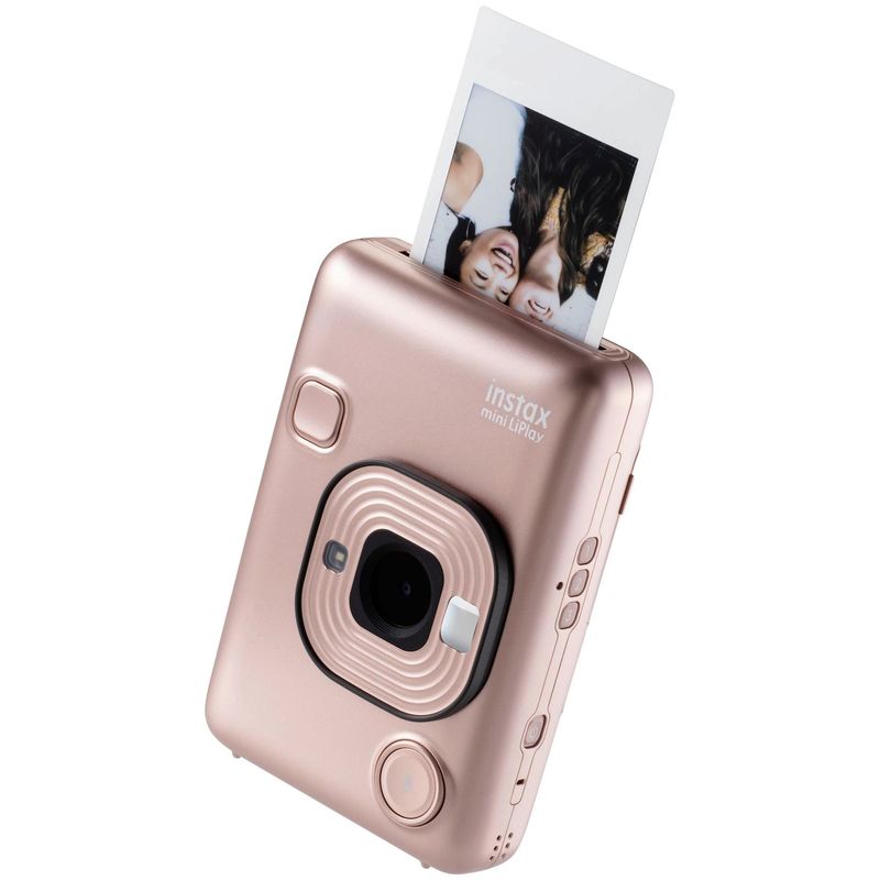 Fujifilm-Instax-Mini-LiPlay-Aparat-Foto-Instant-Blush-Gold