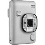 Fujifilm-Instax-Mini-LiPlay-Aparat-Foto-Instant-Hibrid-Stone-White