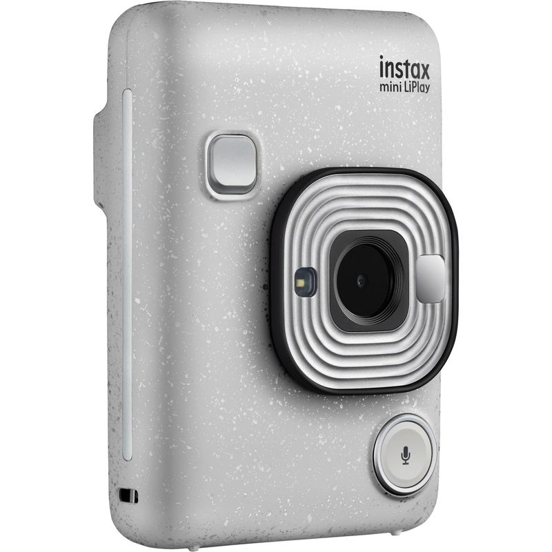 Fujifilm-Instax-Mini-LiPlay-Aparat-Foto-Instant-Hibrid-Stone-White