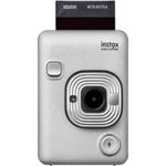 Fujifilm-Instax-Mini-LiPlay-Aparat-Foto-Instant-Hibrid-Stone-White