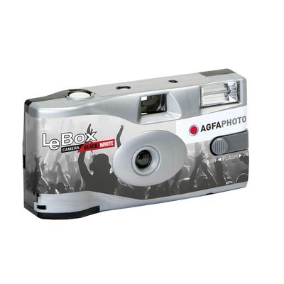 AgfaPhoto LeBox Aparat Foto Unica Folosinta Film Alb/Negru 36 ISO400
